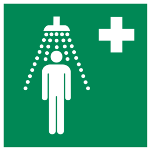 Safety Shower Sign (ISO 7010)