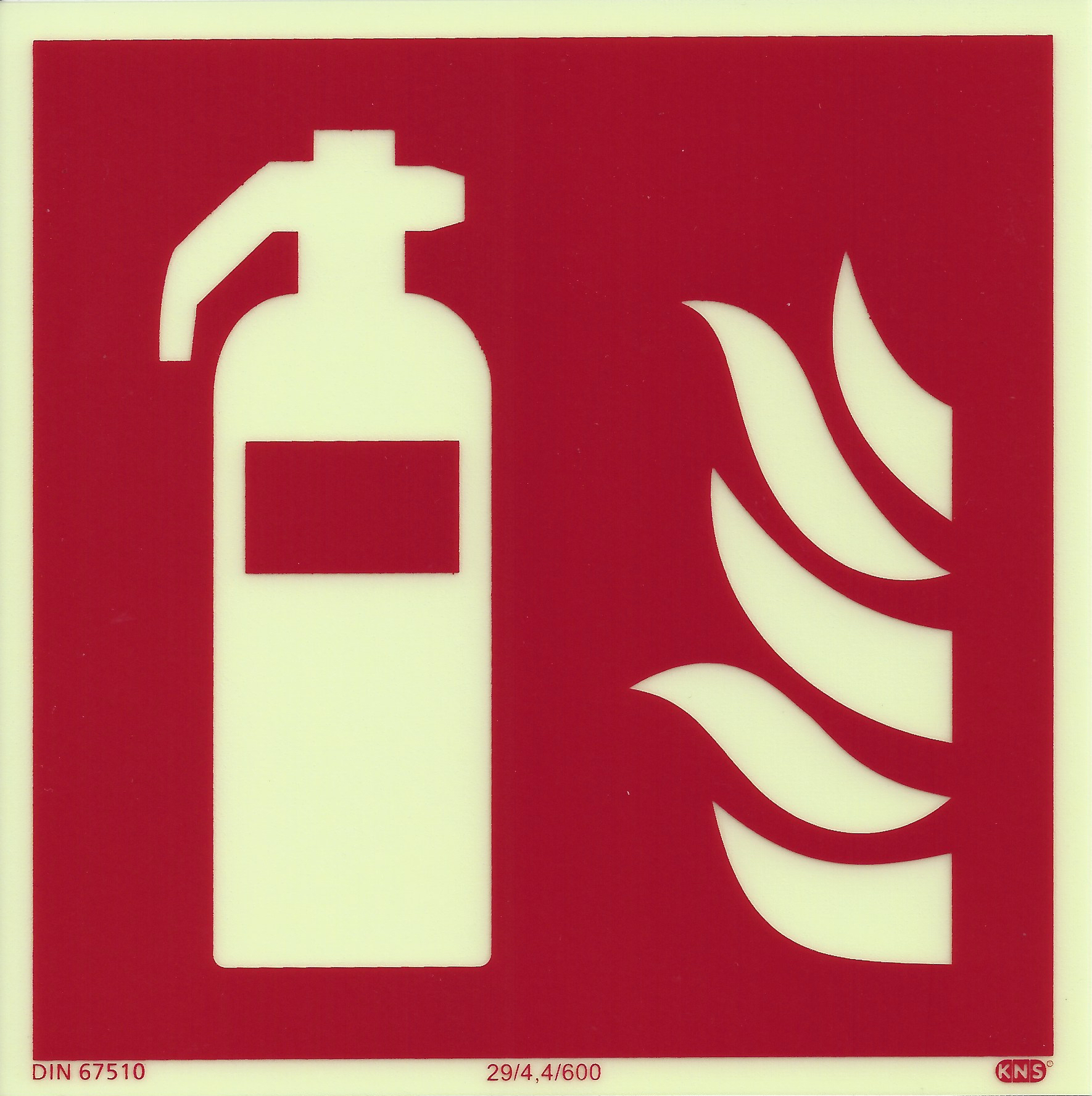 Fire Extinguisher Sign (ISO 7010) - Image 2