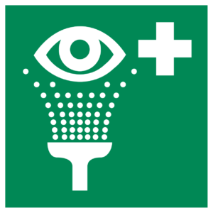 Eyewash Station Sign (ISO 7010)
