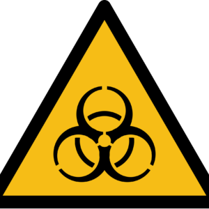 Biological Hazard Warning Sign (ISO 7010)